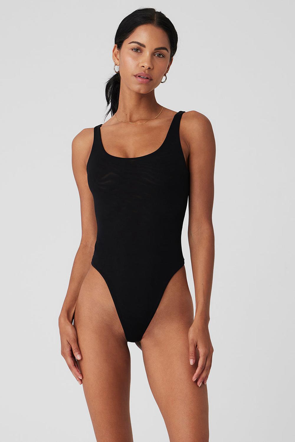 Alo Yoga Mesh Sheer Illusion Donna Body Nere | Italia  VGH-216950
