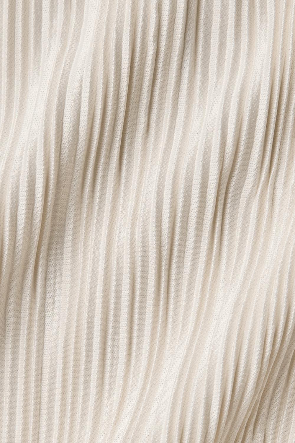 Alo Yoga Micro Plisse Shirt Donna Vestito Oat Milk | Italia  SBY-274360