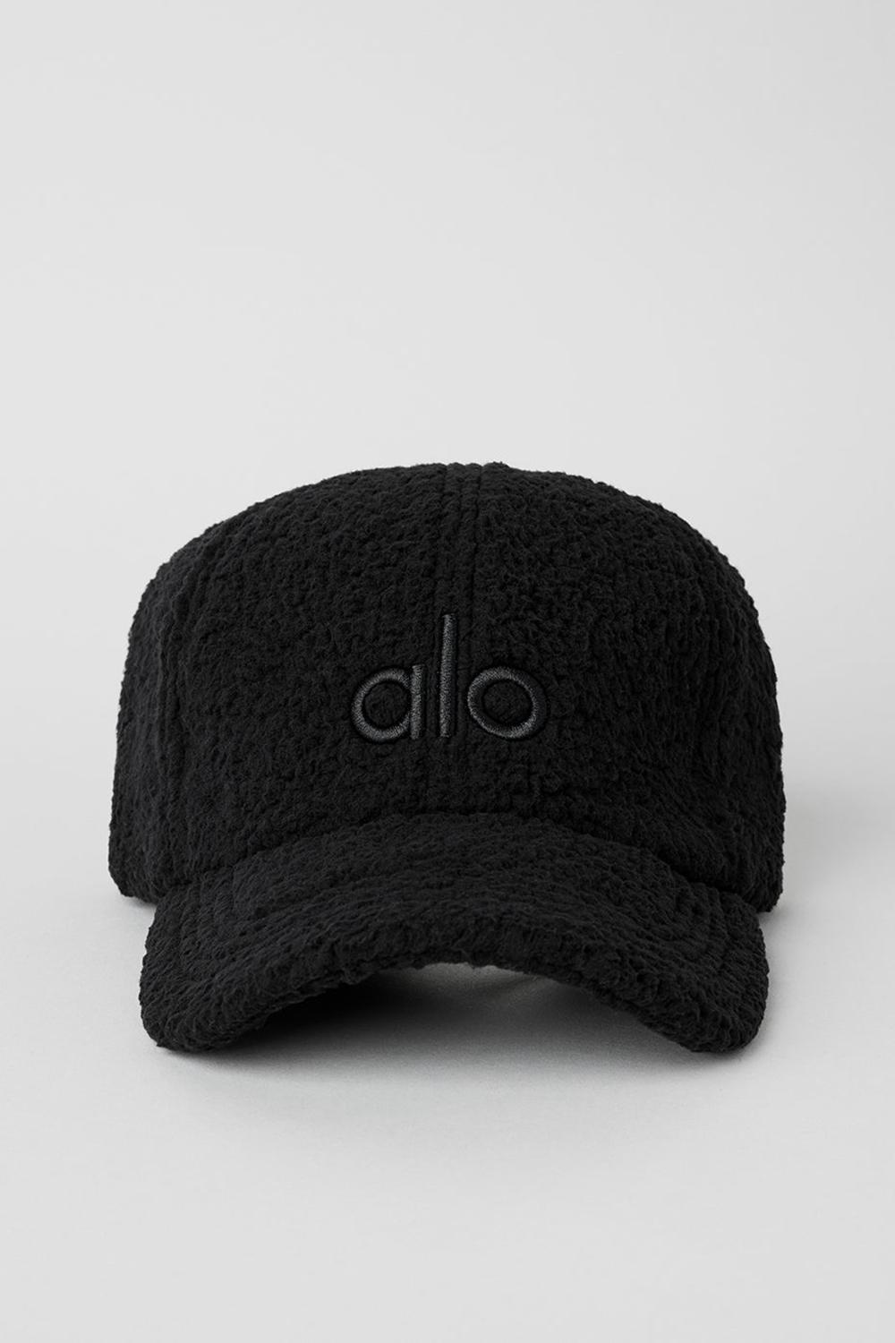 Alo Yoga Micro Sherpa Off-Duty Donna Cappellino Nere | Italia  SZN-289041