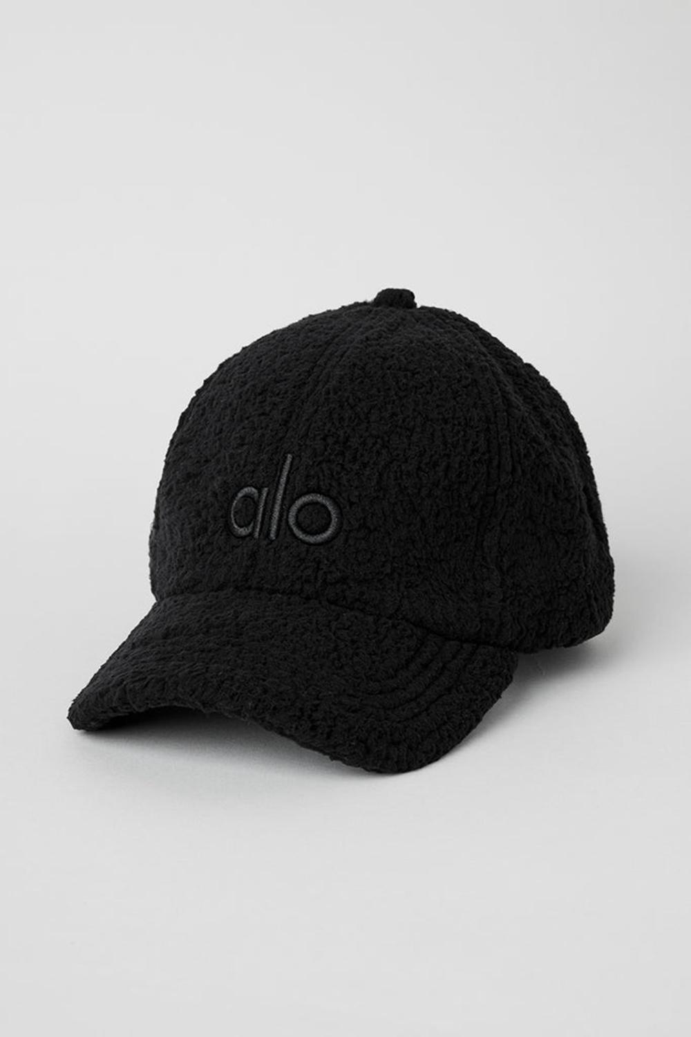 Alo Yoga Micro Sherpa Off-Duty Donna Cappellino Nere | Italia  SZN-289041