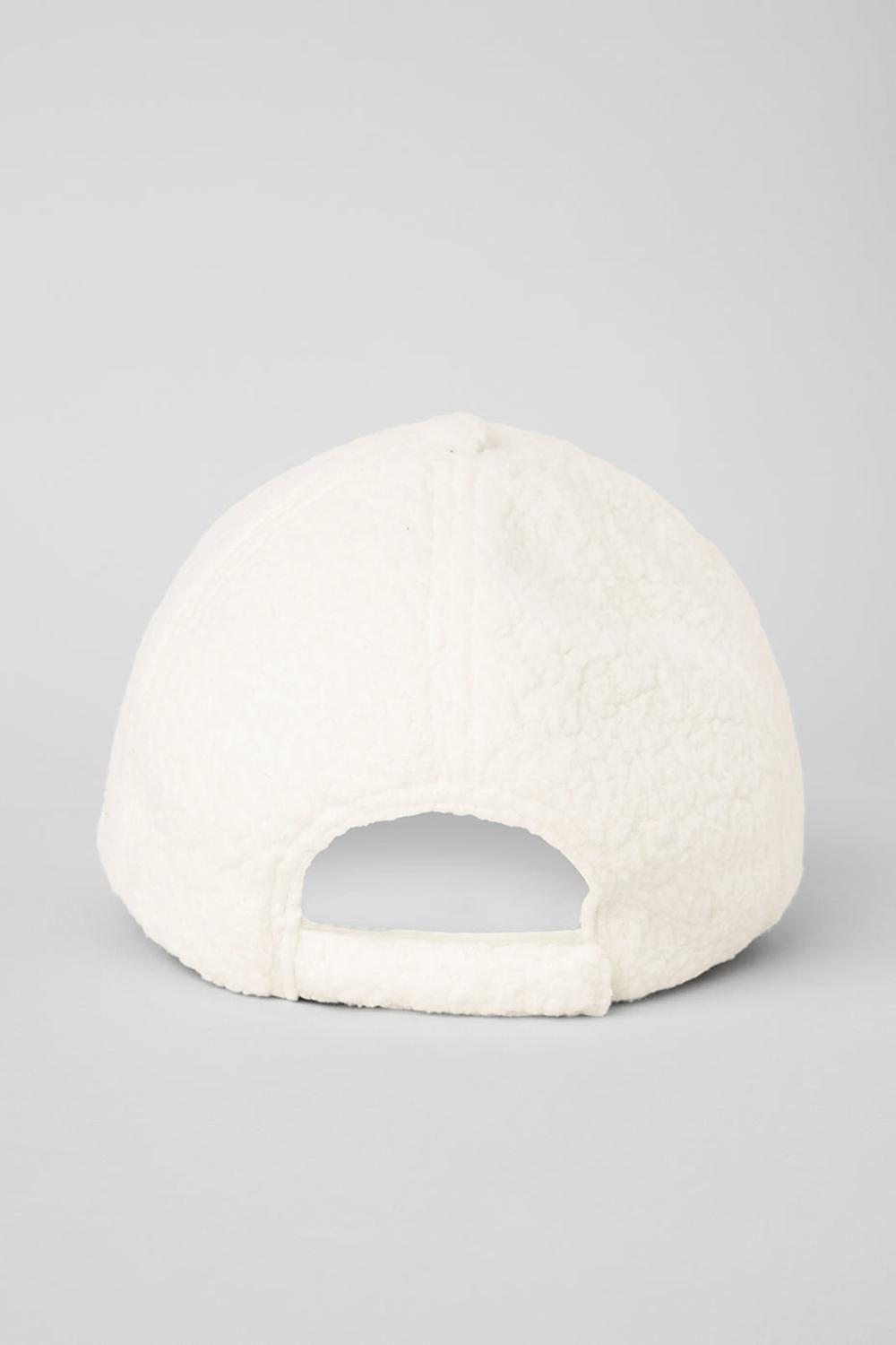 Alo Yoga Micro Sherpa Off-Duty Uomo Cappellino Ivory | Italia  WUZ-074389
