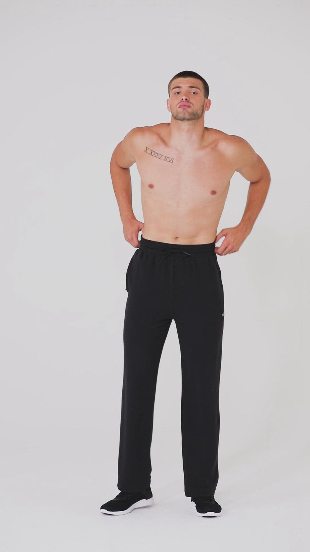 Alo Yoga Micro Waffle Fast Break Uomo Sweatpant Grigie | Italia  SWG-317068