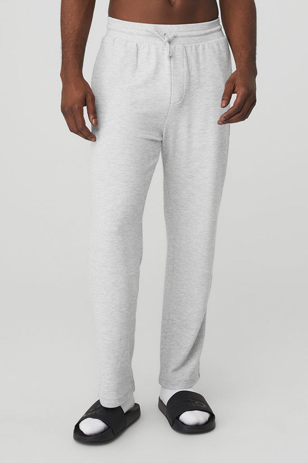 Alo Yoga Micro Waffle Fast Break Uomo Sweatpant Grigie | Italia  SWG-317068