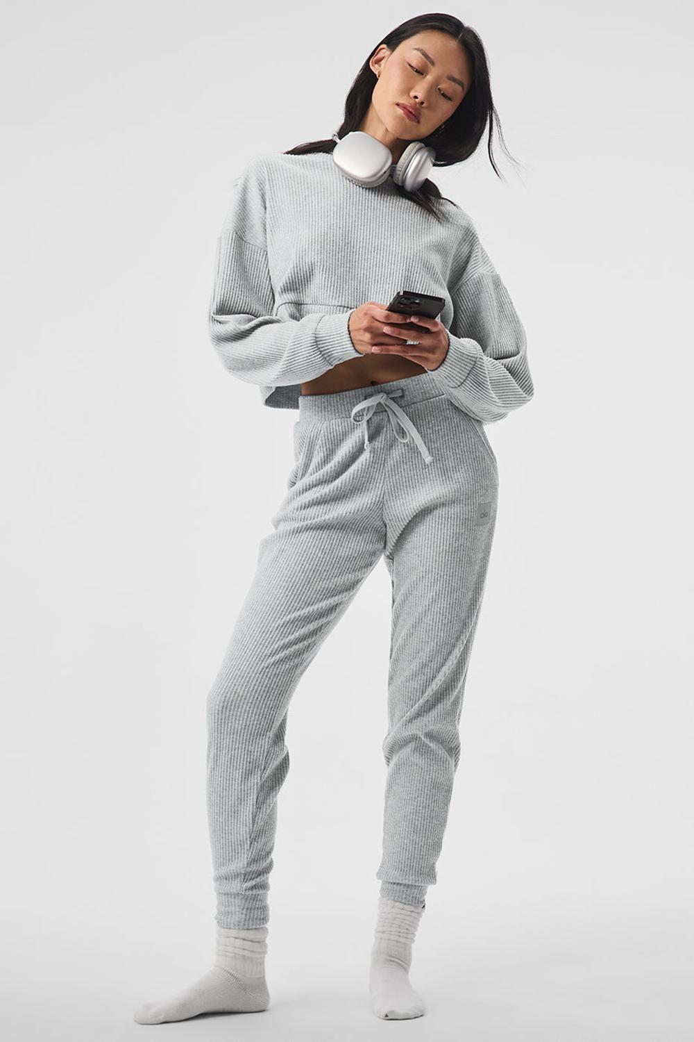 Alo Yoga Muse Donna Sweatpant Grigie | Italia  CZD-526410