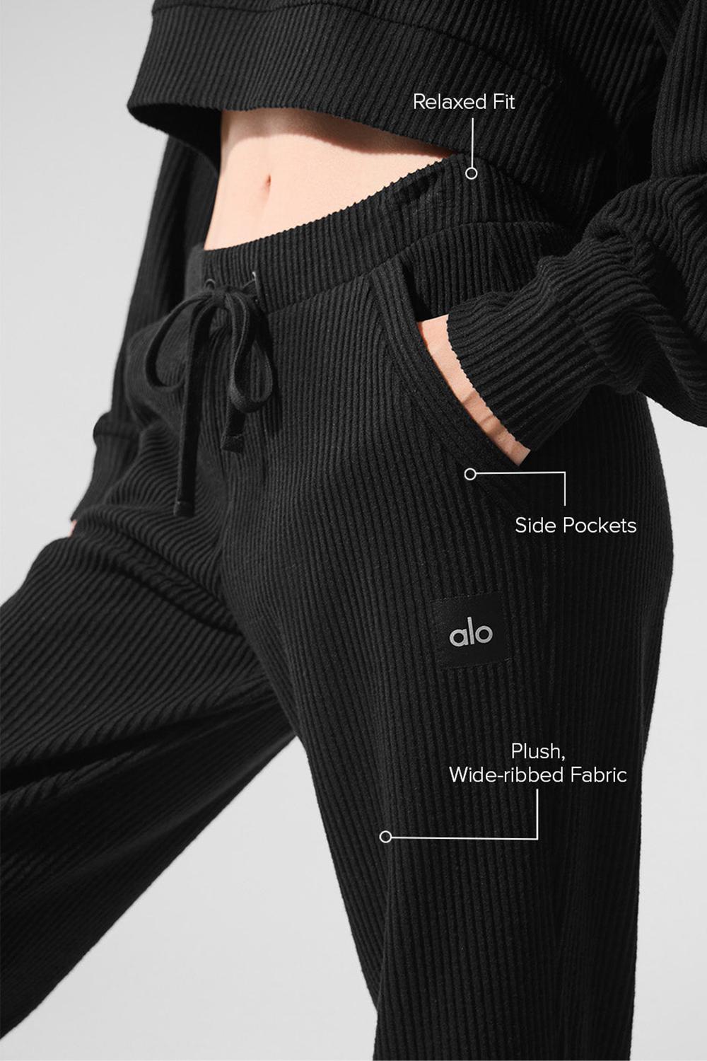 Alo Yoga Muse Donna Sweatpant Nere | Italia  MNC-427053