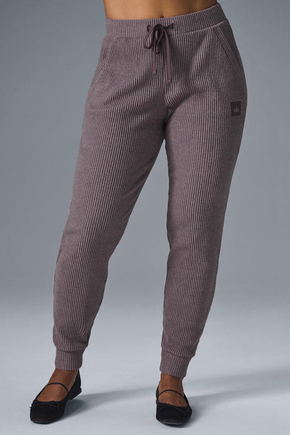 Alo Yoga Muse Donna Sweatpant Raisinette Heather | Italia  QDH-420389