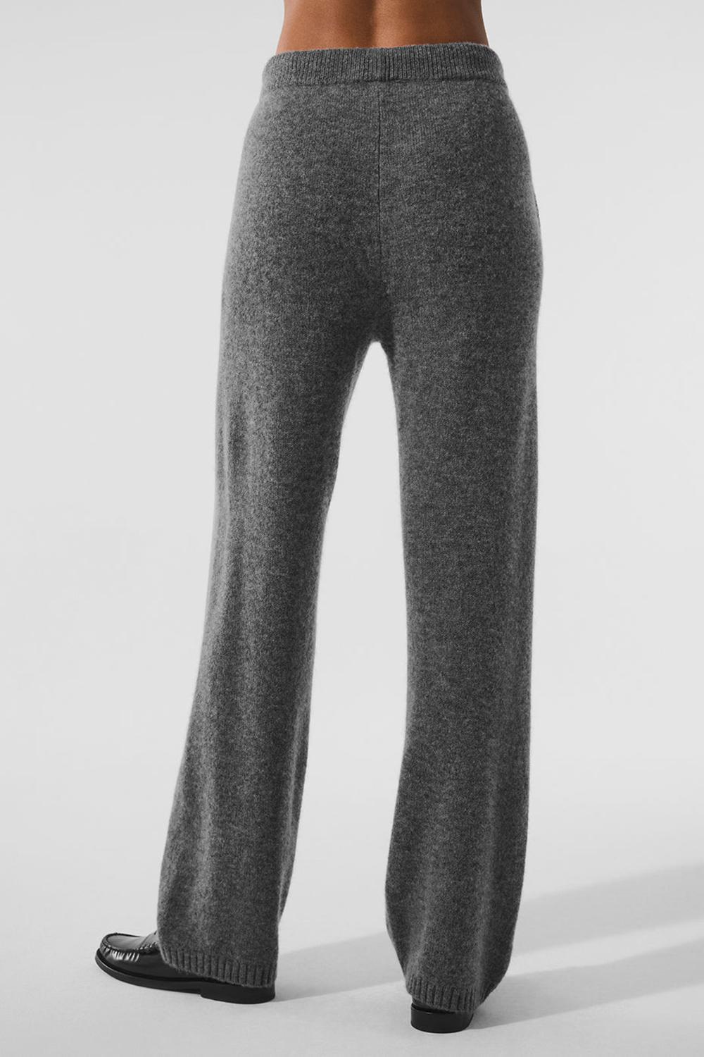 Alo Yoga New Class Cashmere Donna Sweatpant Platino Grigie | Italia  TSI-820169