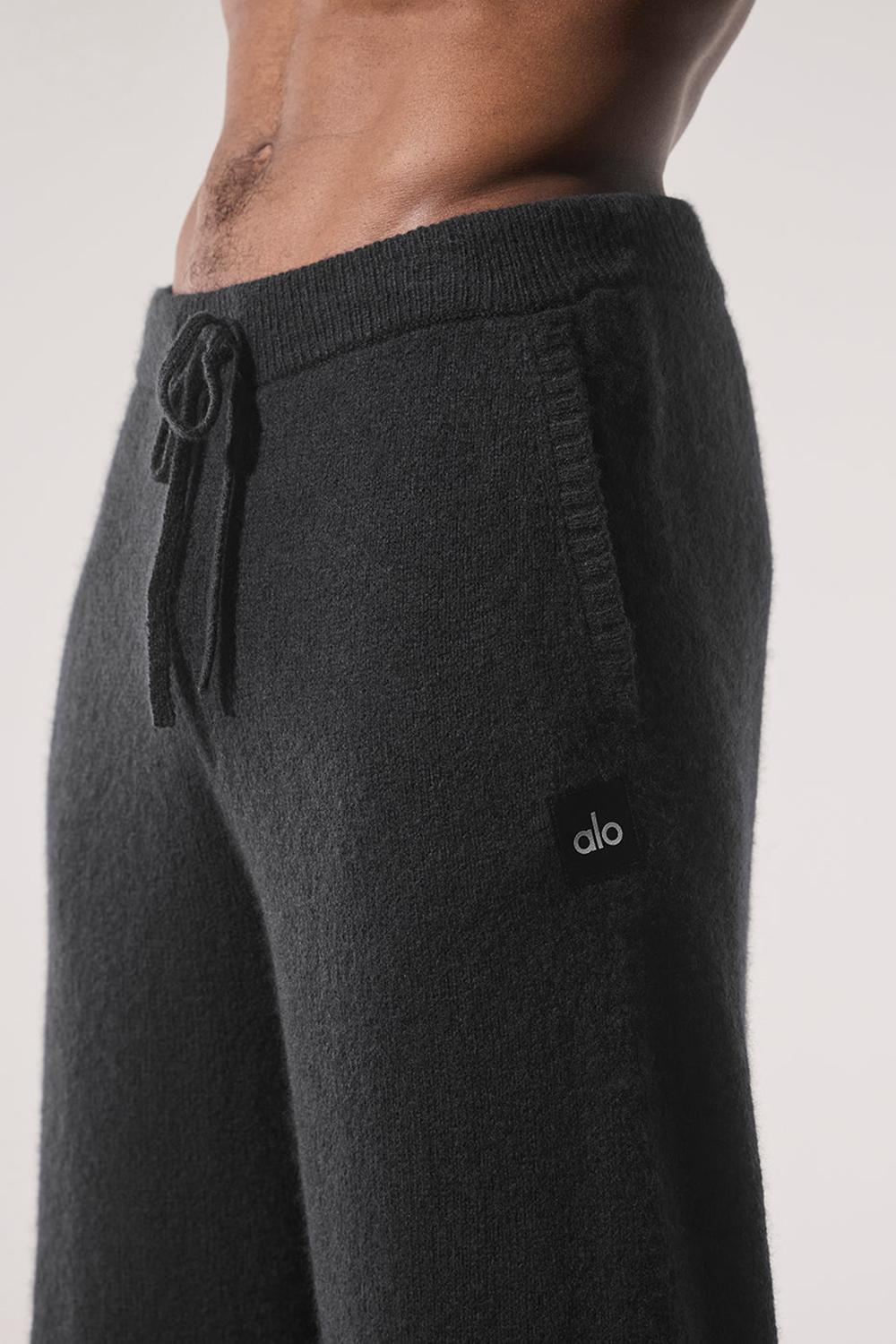 Alo Yoga New Class Cashmere Uomo Sweatpant Nere | Italia  PGB-324617
