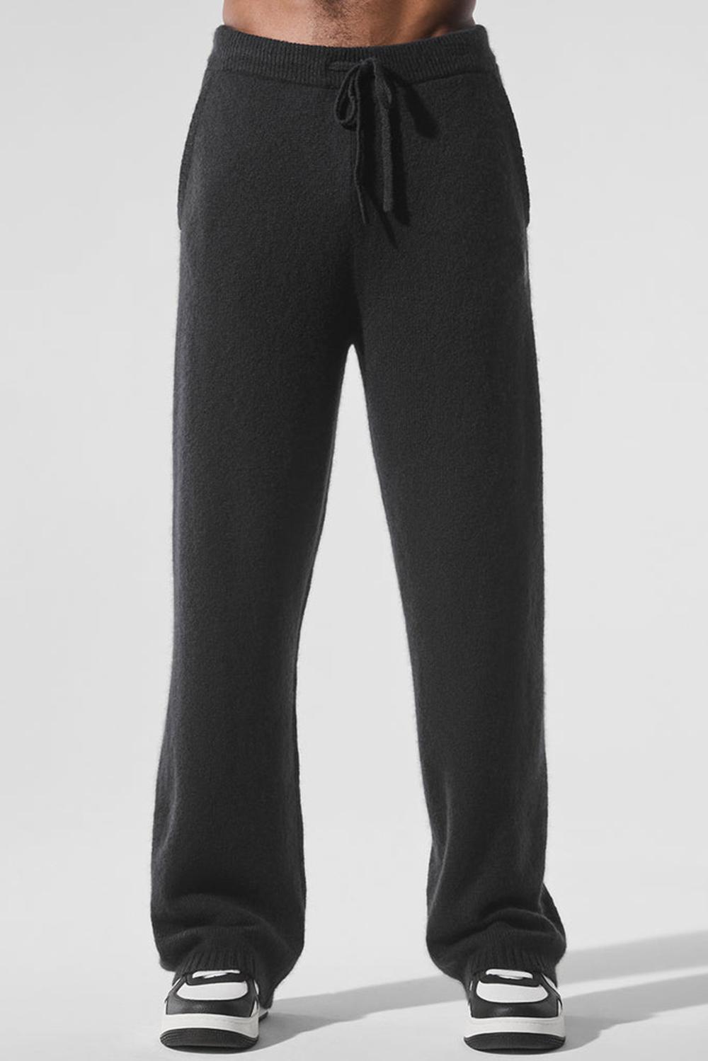 Alo Yoga New Class Cashmere Uomo Sweatpant Nere | Italia  PGB-324617