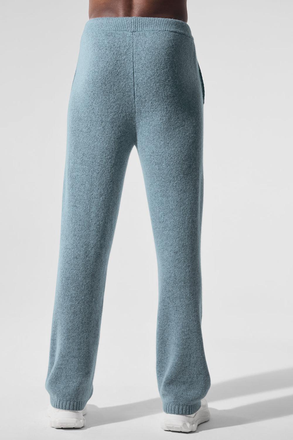 Alo Yoga New Class Cashmere Uomo Sweatpant Blu | Italia  JHQ-628701