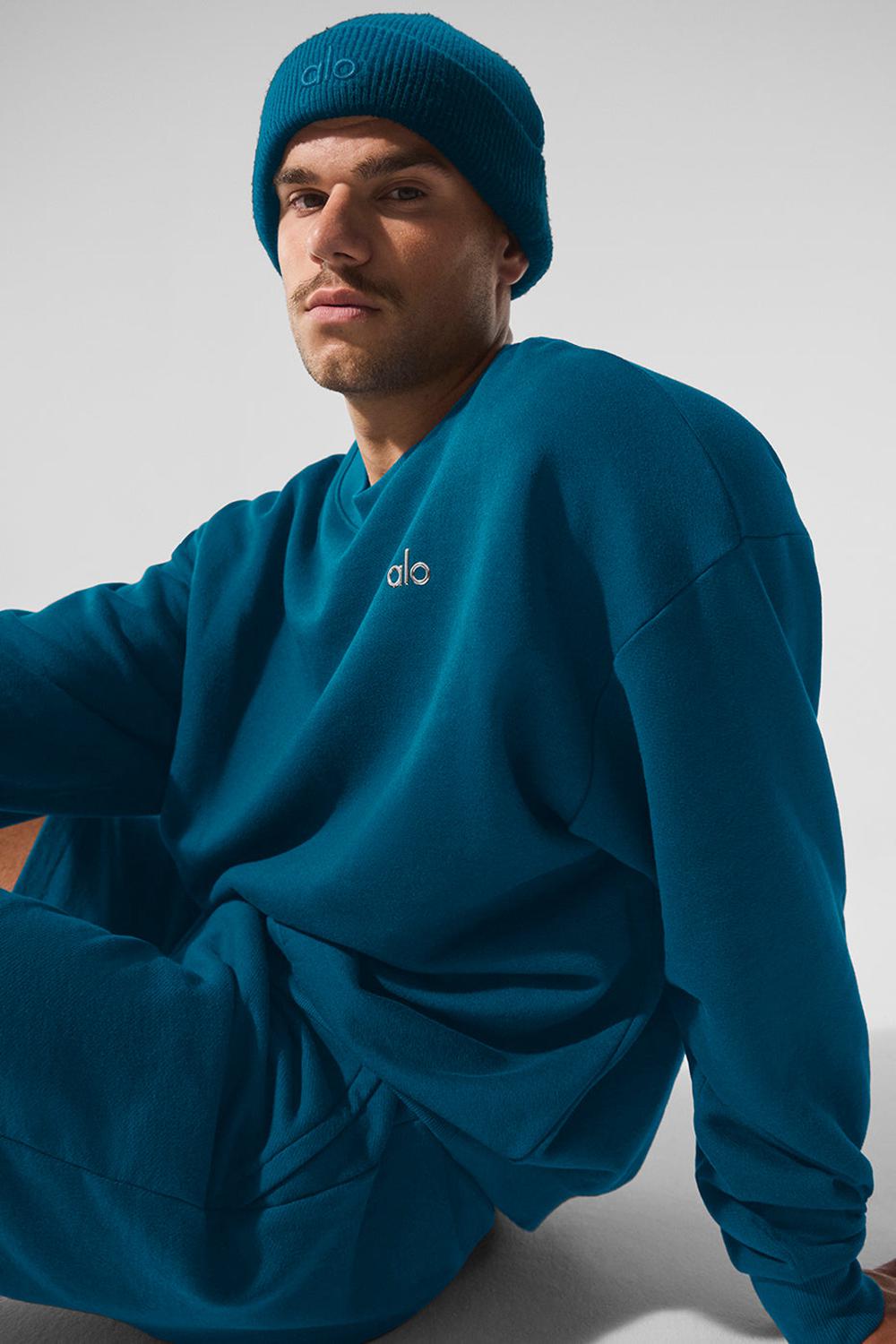Alo Yoga Notable Uomo Berretto Blu | Italia  MCY-650842