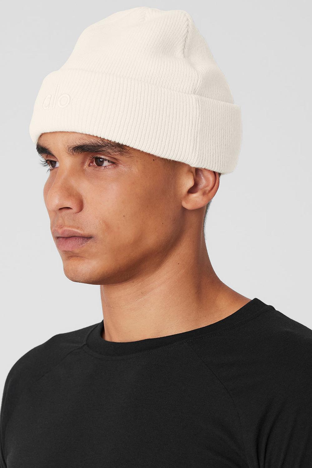 Alo Yoga Notable Uomo Berretto Ivory | Italia  BEA-592031