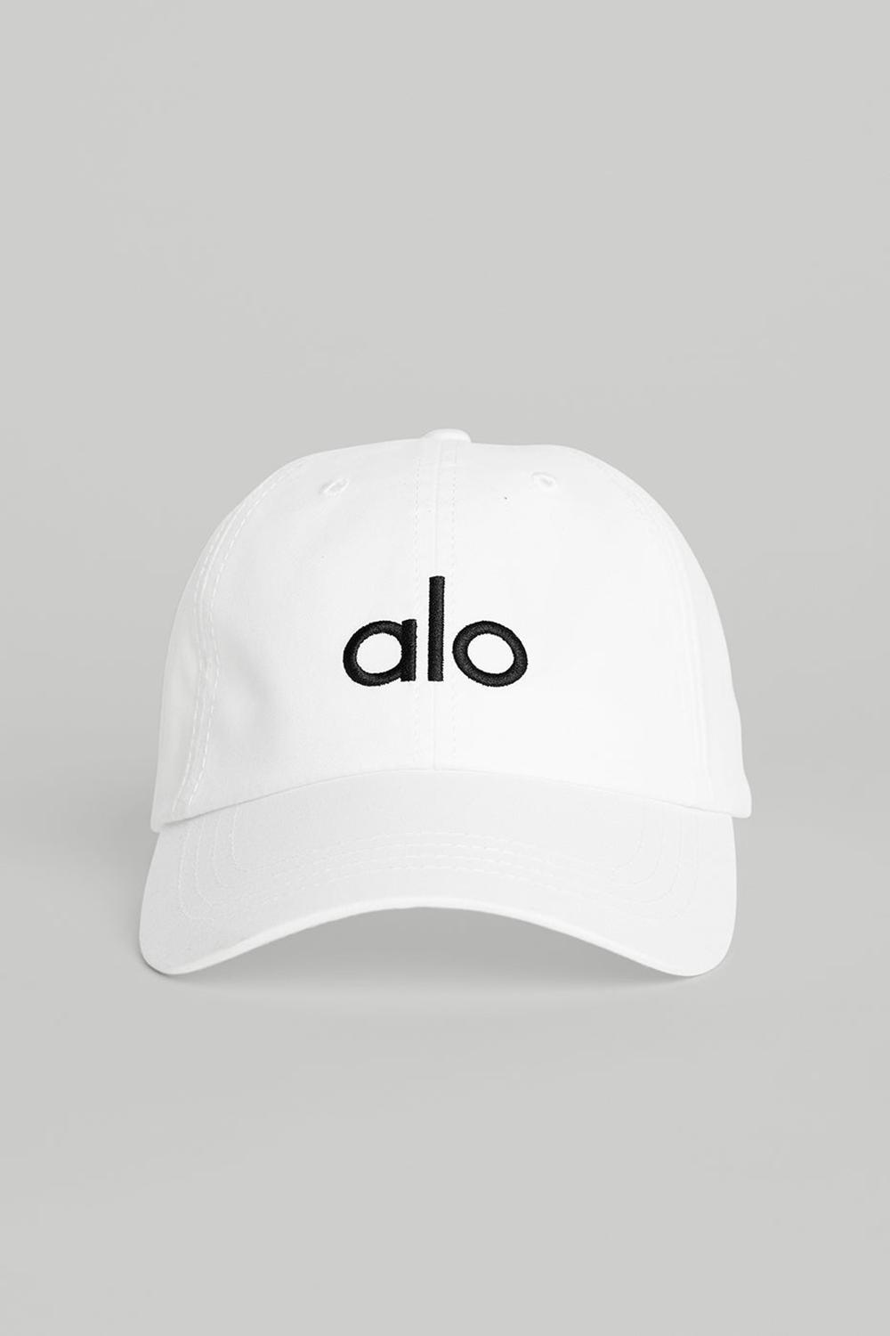 Alo Yoga Off-Duty Uomo Cappellino Bianche Nere | Italia  UJR-603185