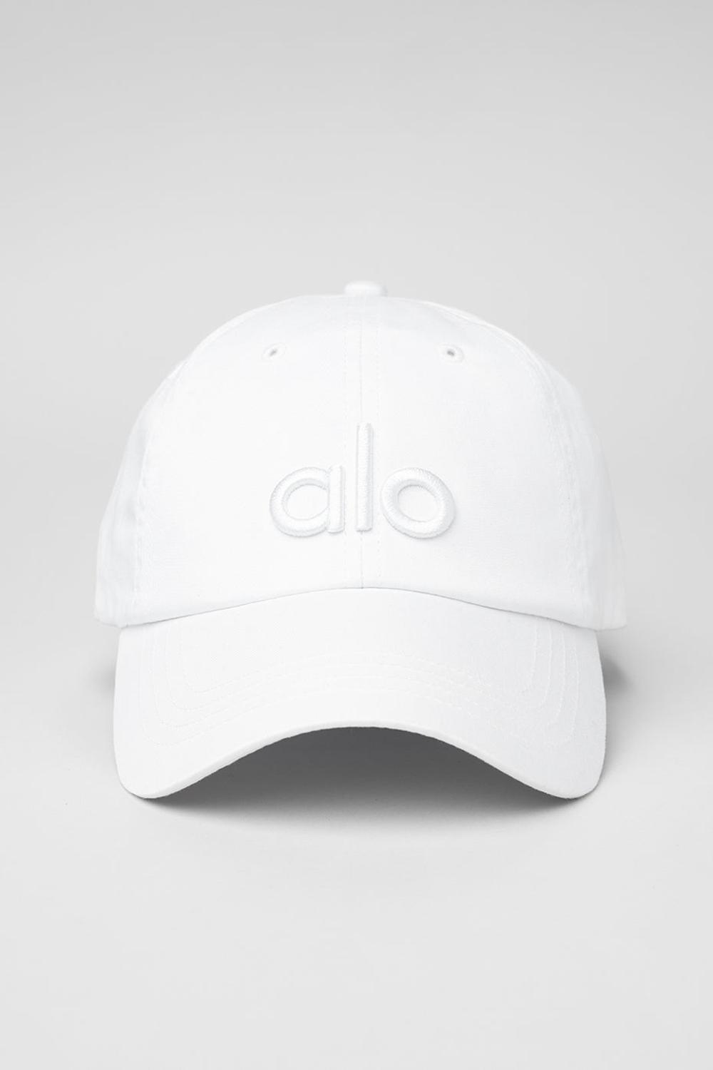 Alo Yoga Off-Duty Uomo Cappellino Bianche Bianche | Italia  XVO-653207
