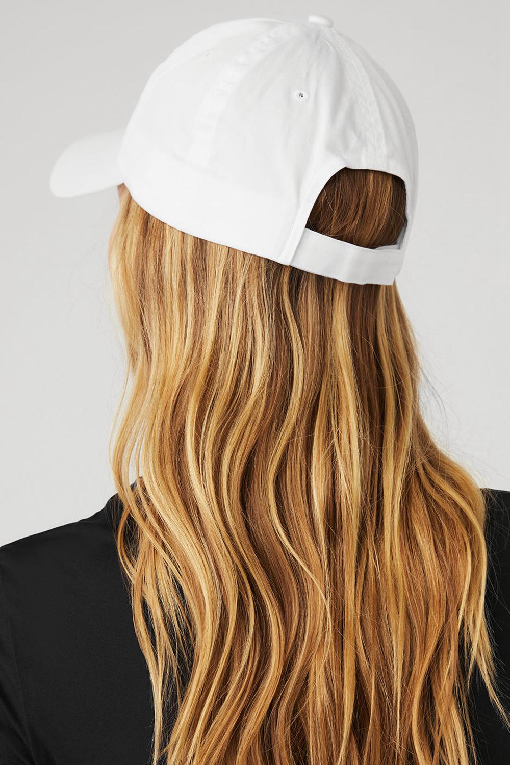 Alo Yoga Off-Duty Uomo Cappellino Bianche Bianche | Italia  XVO-653207