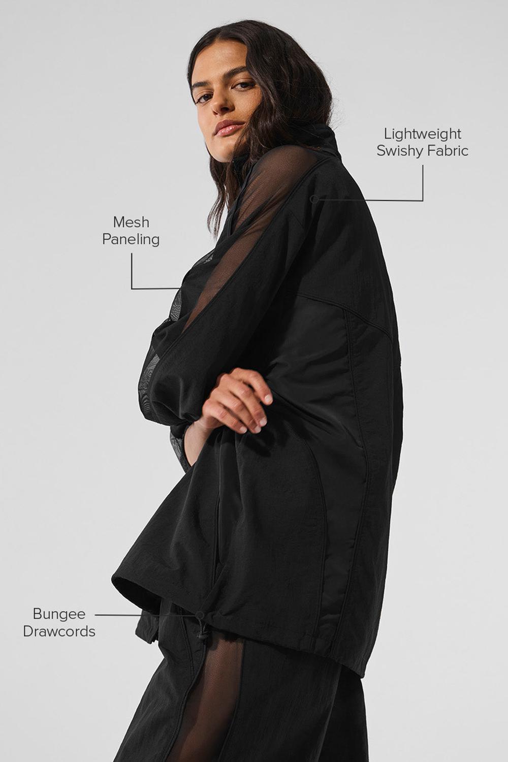Alo Yoga Origin Full-Zip Track Donna Giacca Nere | Italia  YSR-790461