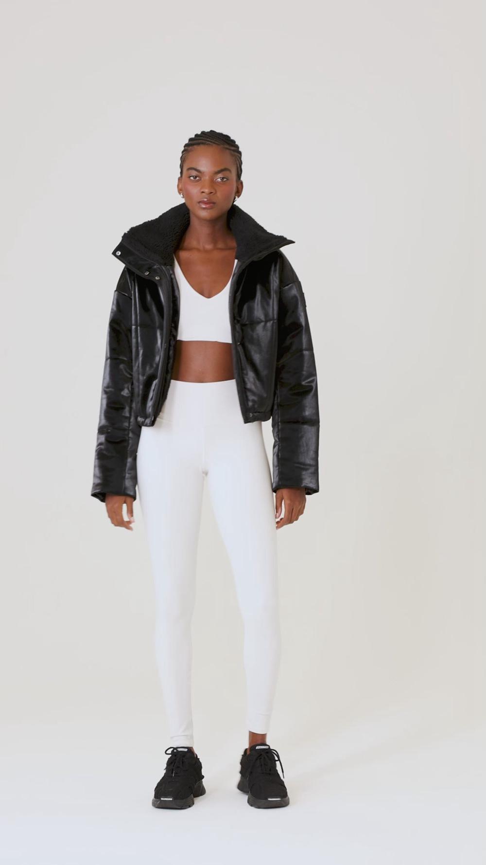Alo Yoga Orion Cropped Donna Giacca Puffer Nere | Italia  CMP-521840