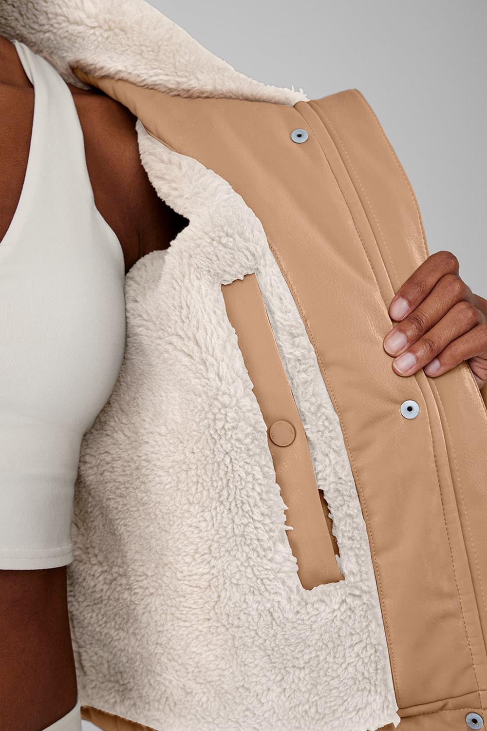 Alo Yoga Orion Cropped Donna Giacca Puffer Toasted Almond | Italia  VYD-384927