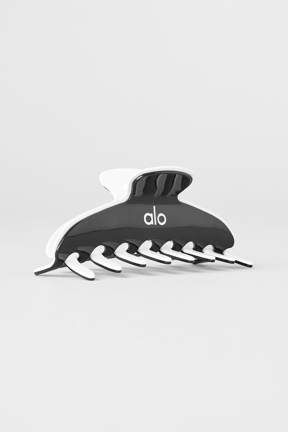 Alo Yoga Outline Claw Clip Donna Hair Claw Nere Bianche | Italia  FCV-428306