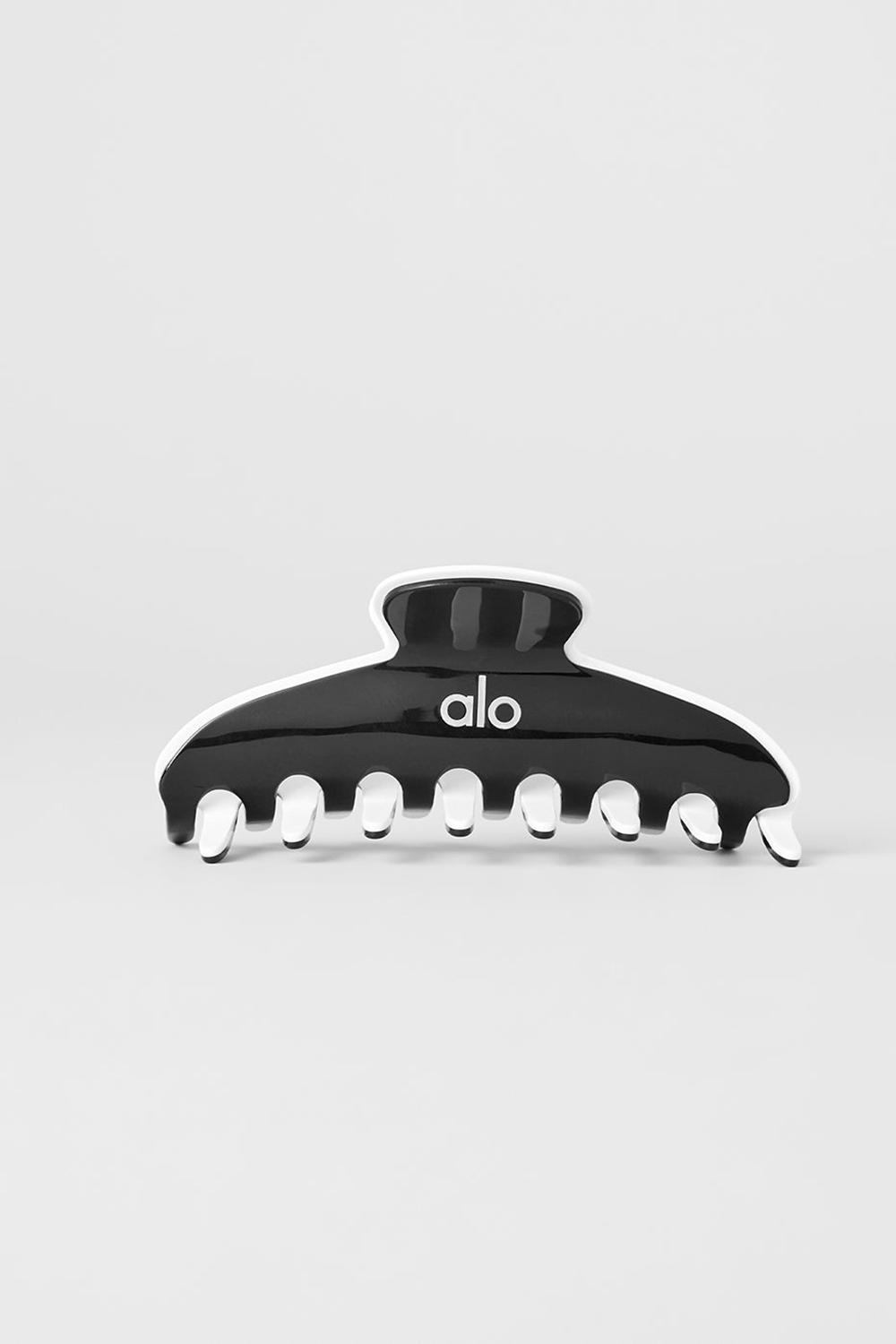 Alo Yoga Outline Claw Clip Donna Hair Claw Nere Bianche | Italia  FCV-428306
