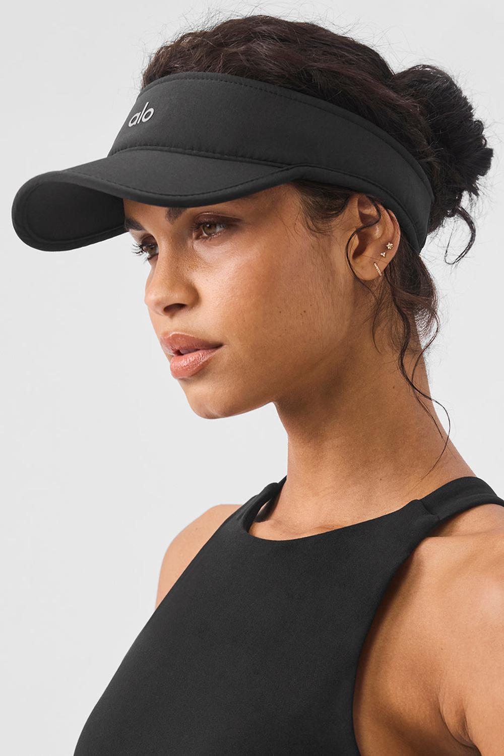Alo Yoga Performance Eclipse Donna Visor Nere | Italia  APX-385027