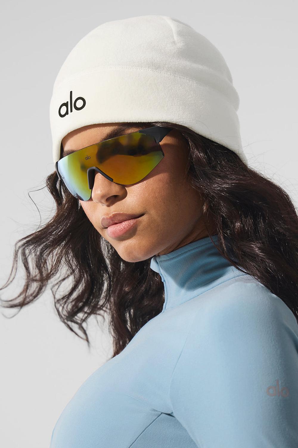 Alo Yoga Performance Fleece Donna Berretto Ivory | Italia  AXO-973601