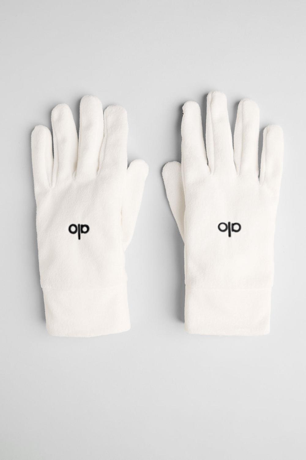 Alo Yoga Performance Fleece Donna Guanti Ivory | Italia  QIS-241760