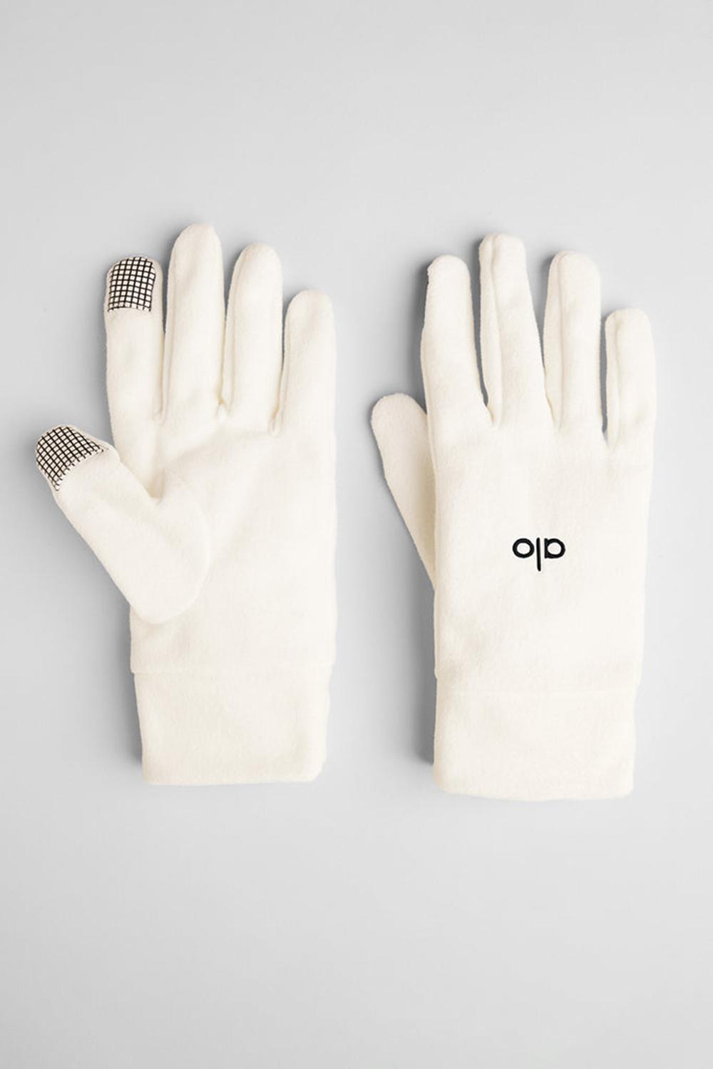 Alo Yoga Performance Fleece Donna Guanti Ivory | Italia  QIS-241760