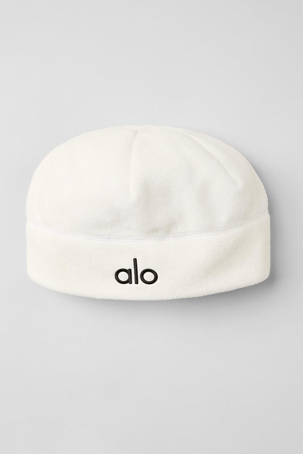 Alo Yoga Performance Fleece Uomo Berretto Ivory | Italia  XOK-397406