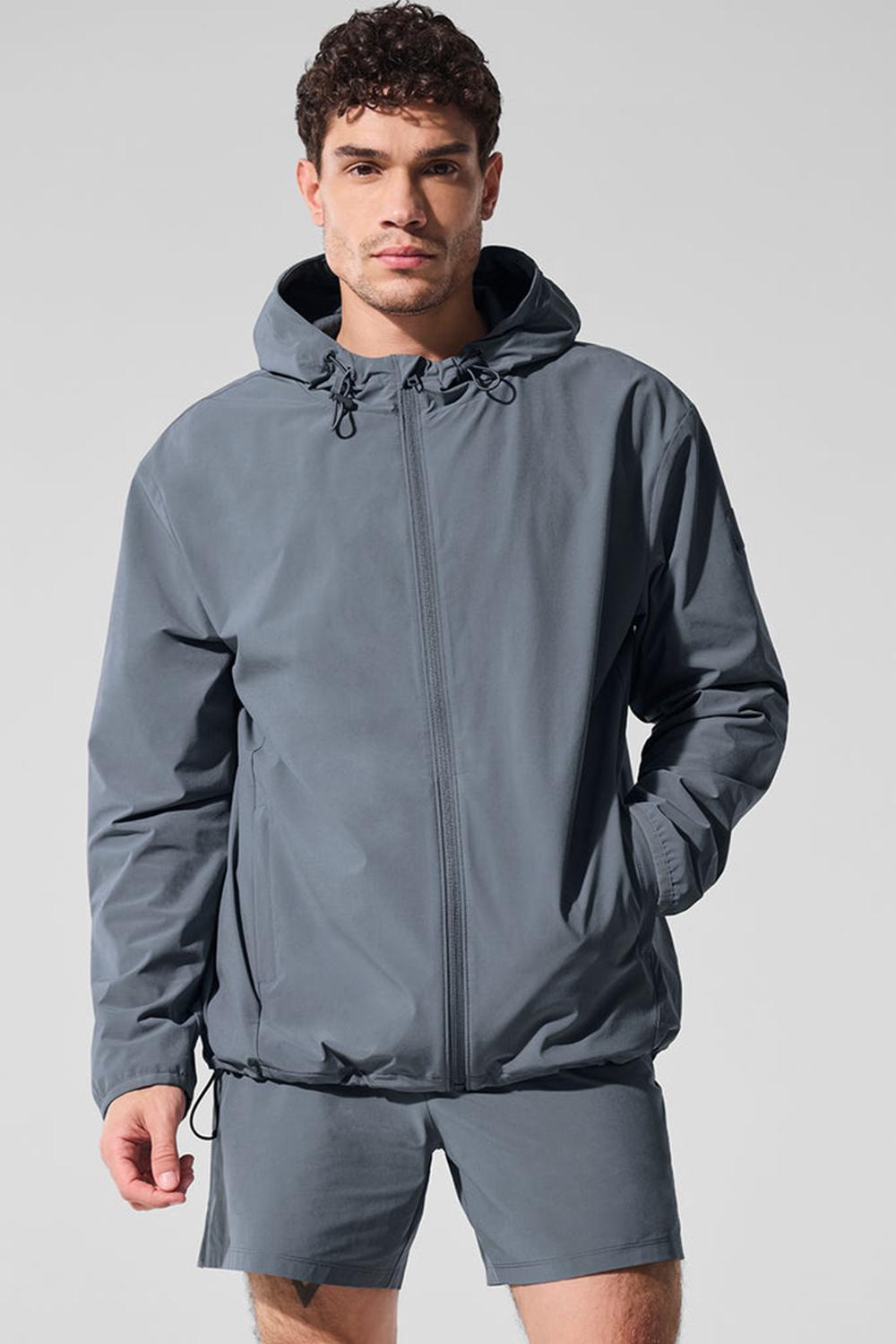 Alo Yoga Performance On-The-Go Uomo Giacca Grigie | Italia  UHX-140569