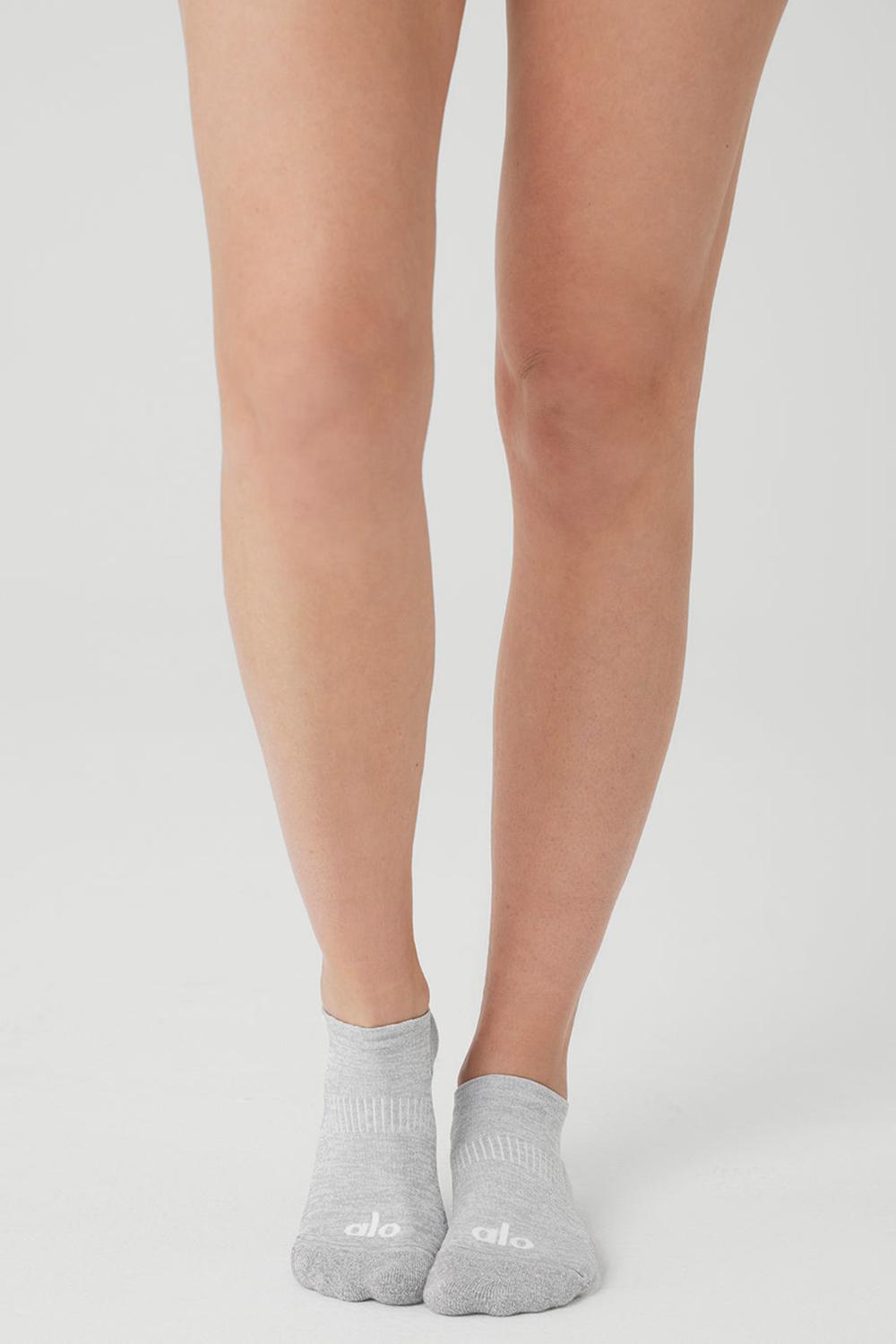 Alo Yoga Performance Tab Donna Sock Grigie Bianche | Italia  EYN-312865