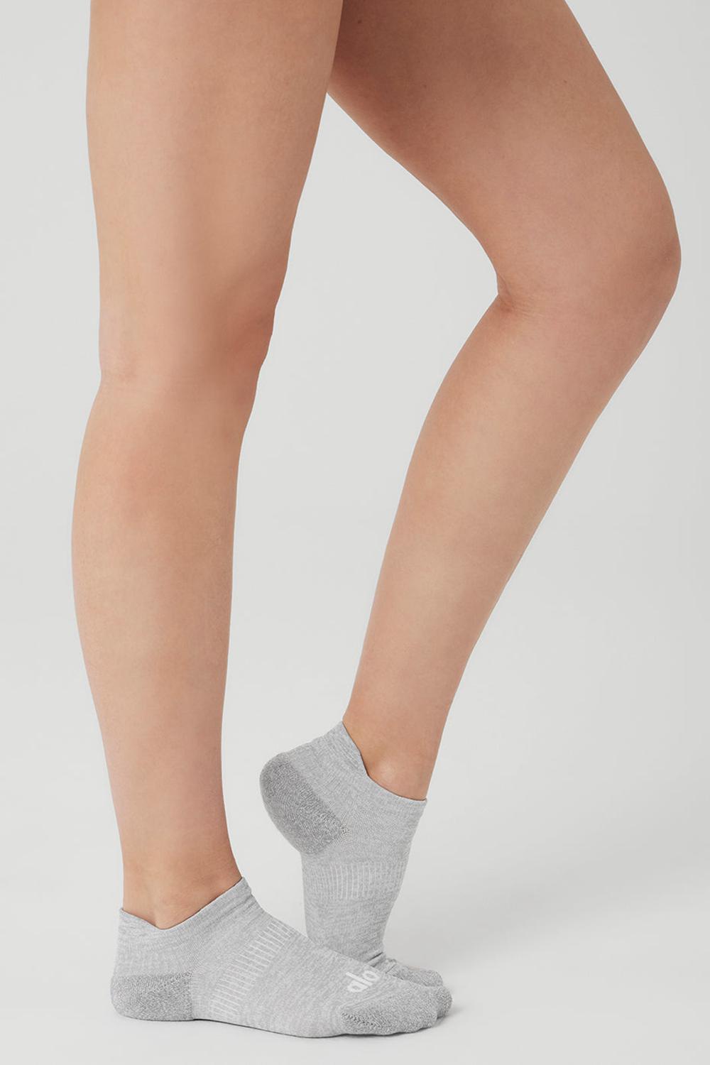 Alo Yoga Performance Tab Donna Sock Grigie Bianche | Italia  EYN-312865