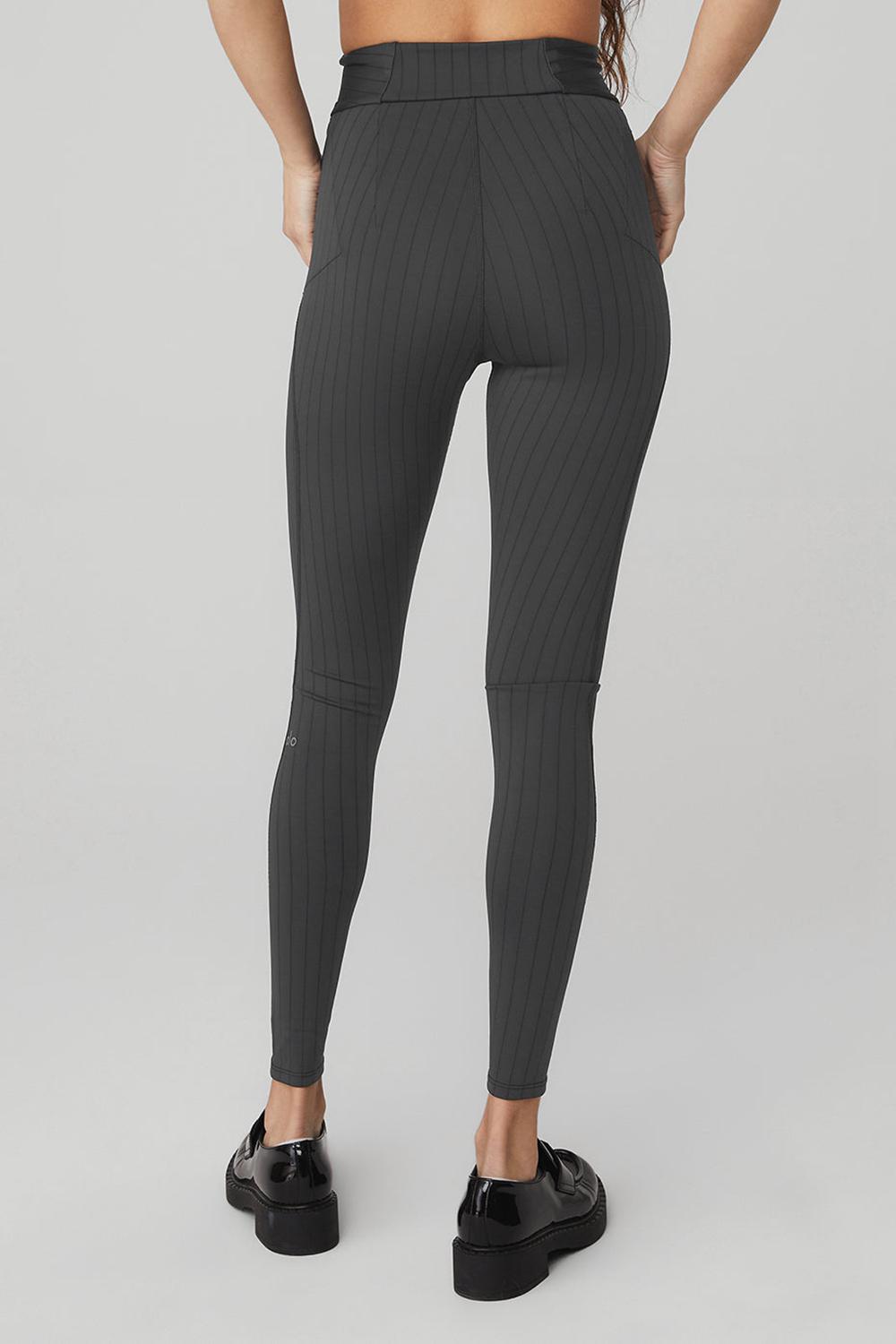 Alo Yoga Pinstripe Jacquard Extreme High-Waist Donna Legging Nere | Italia  QPI-679140