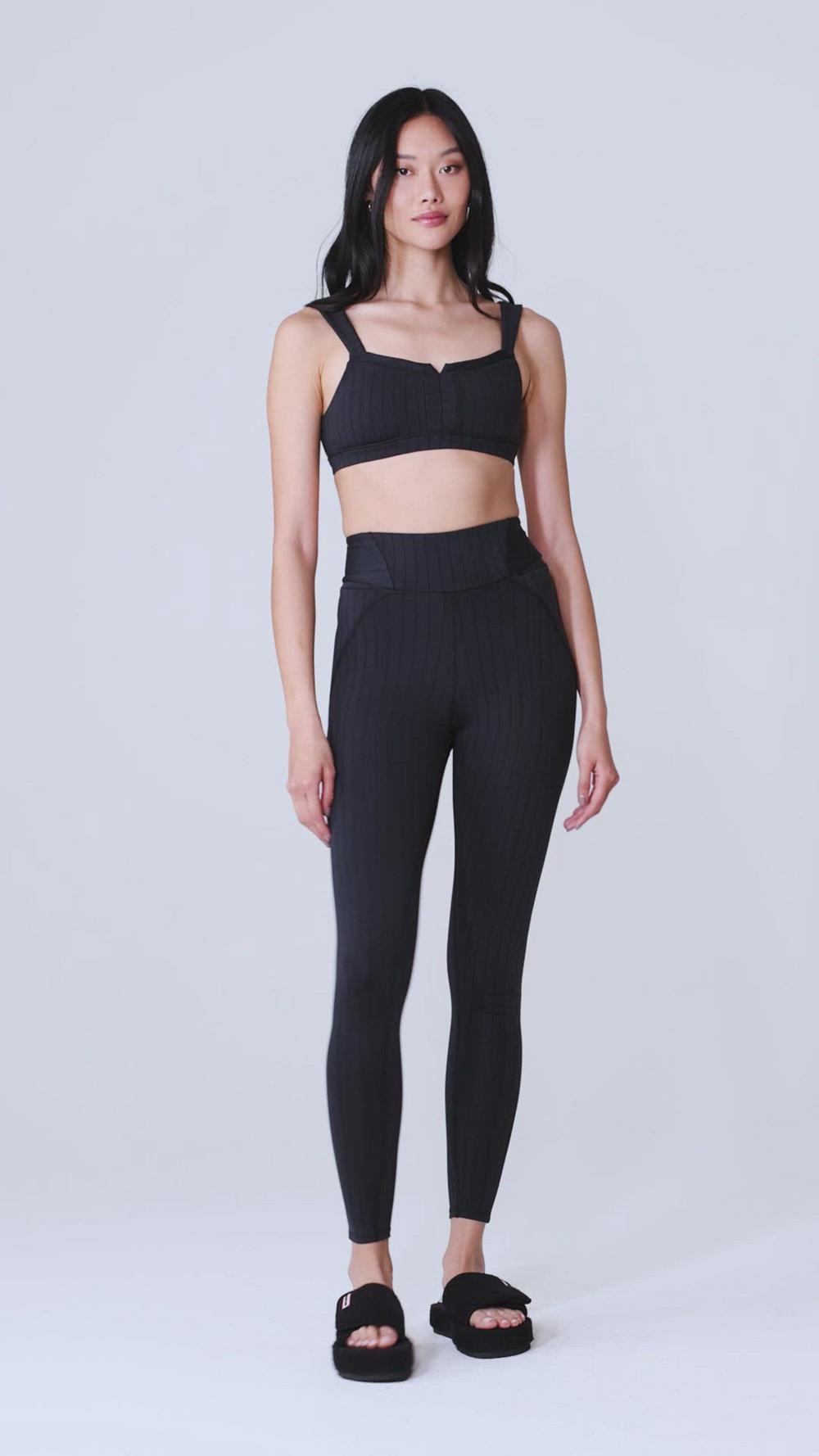 Alo Yoga Pinstripe Jacquard Extreme High-Waist Donna Legging Nere | Italia  QPI-679140