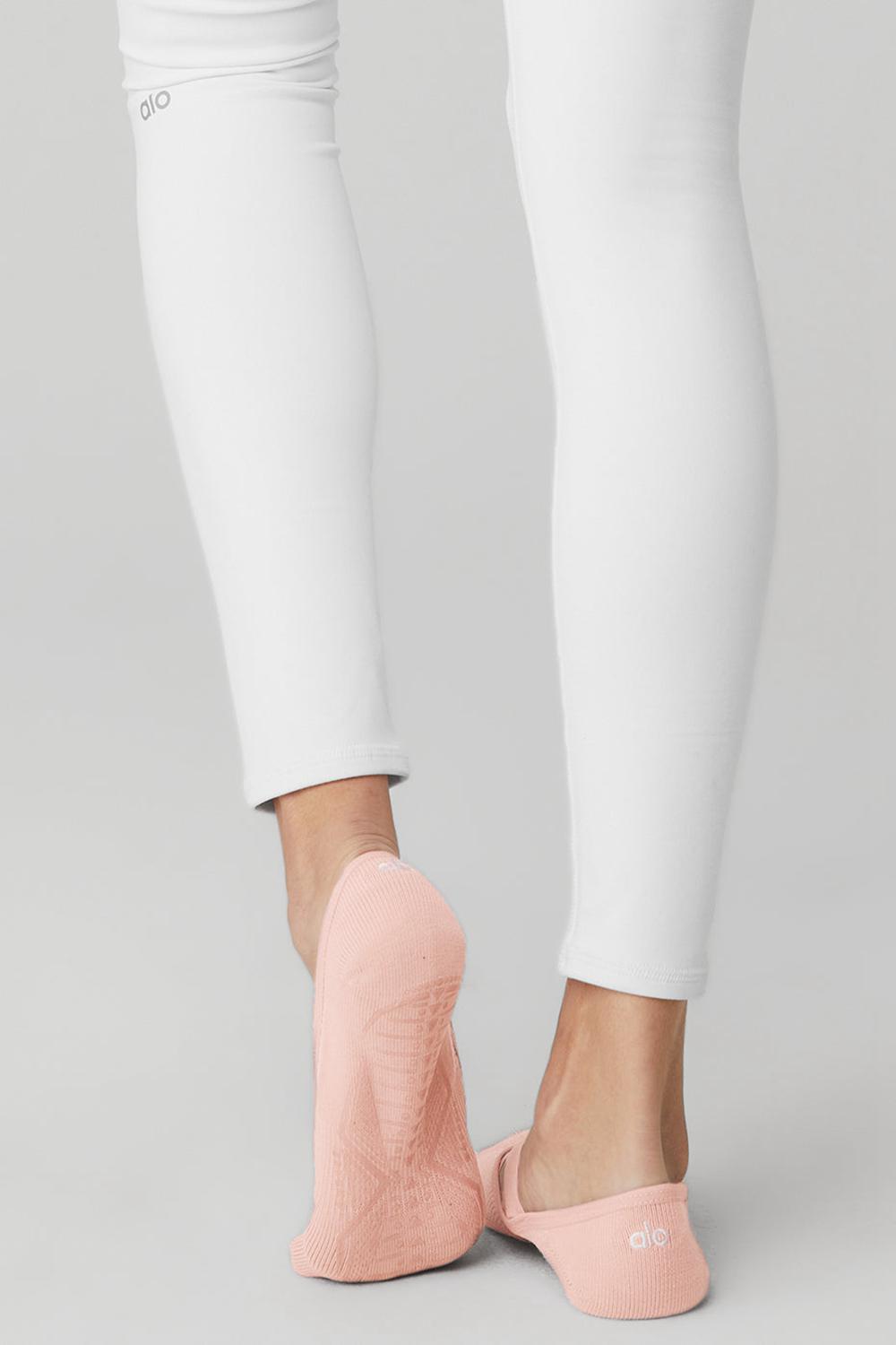 Alo Yoga Pivot Barre Barres Donna Sock Pale Mauve | Italia  KLM-760839