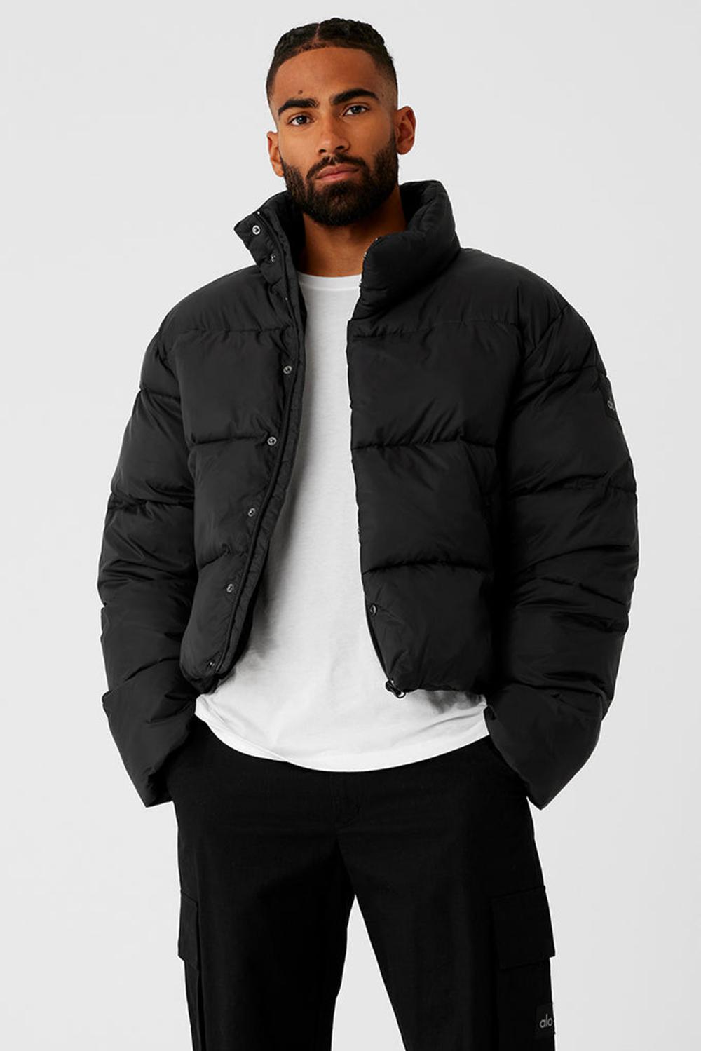 Alo Yoga Platinum Uomo Giacca Puffer Nere | Italia  PSR-283591