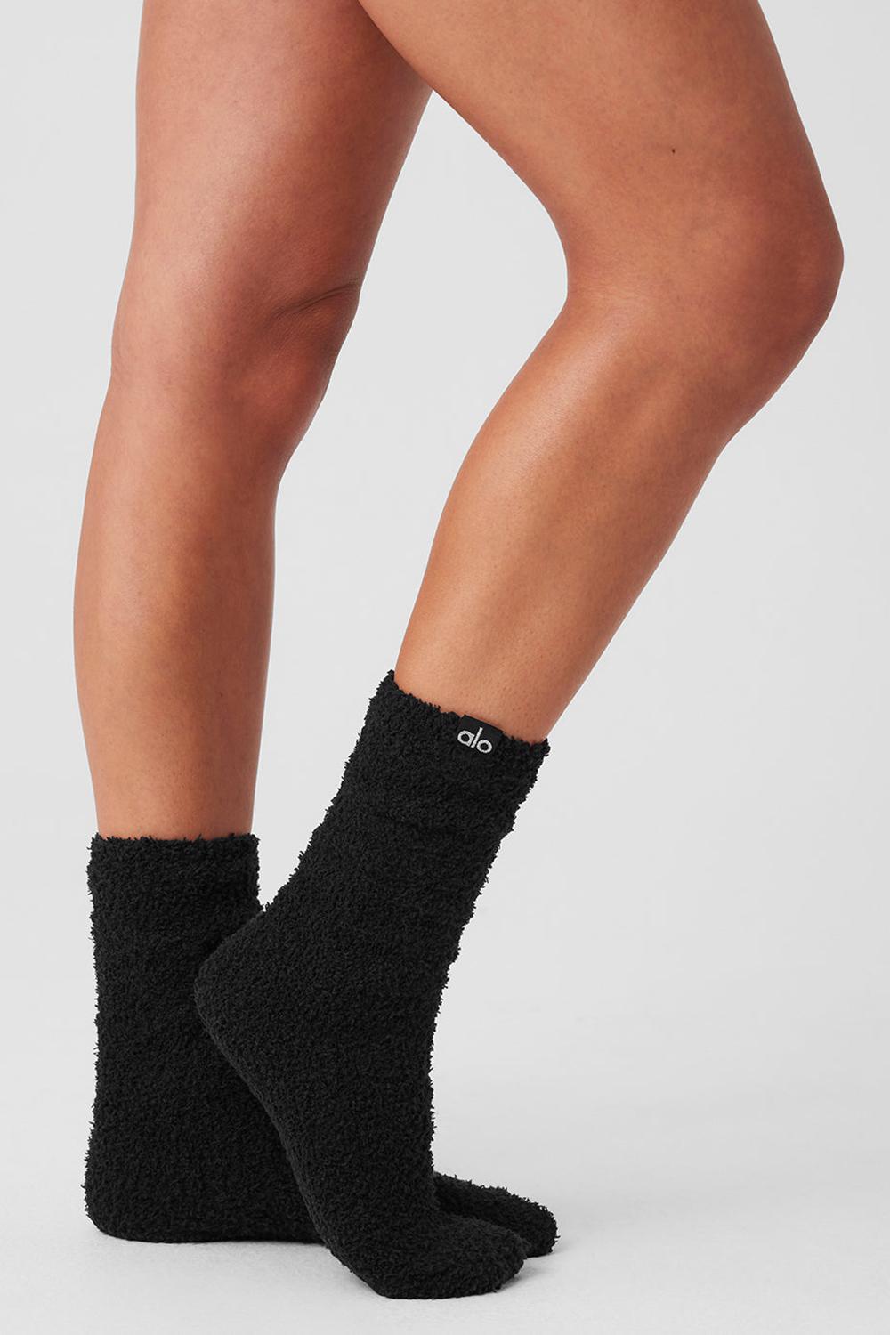 Alo Yoga Plush Lush Uomo Sock Nere | Italia  FHQ-312469