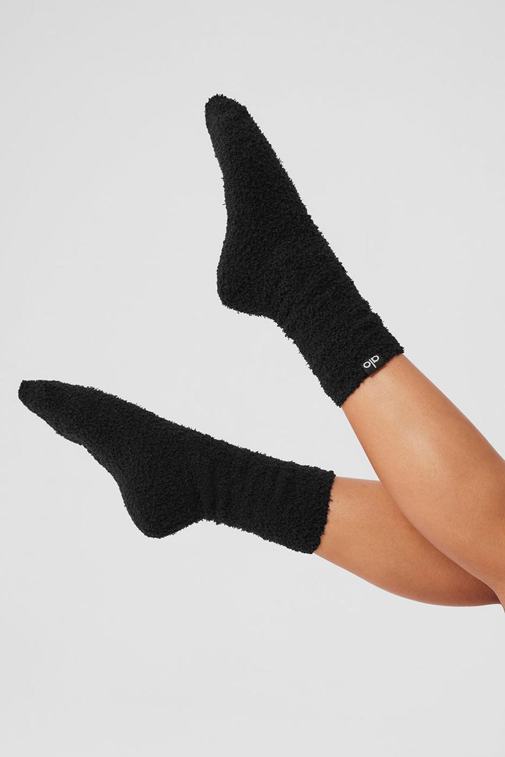 Alo Yoga Plush Lush Uomo Sock Nere | Italia  FHQ-312469