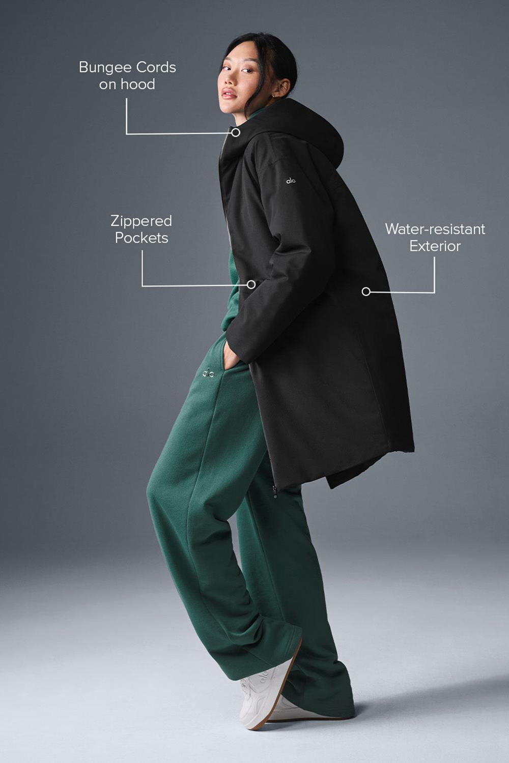 Alo Yoga Rain Or Shine Donna Giacca Puffer Nere | Italia  LOV-934157