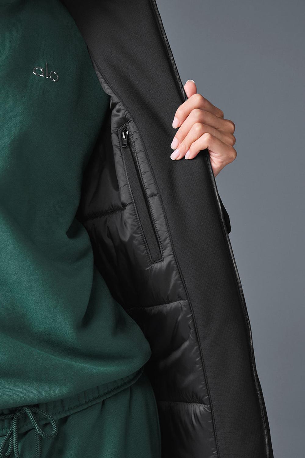 Alo Yoga Rain Or Shine Donna Giacca Puffer Nere | Italia  LOV-934157