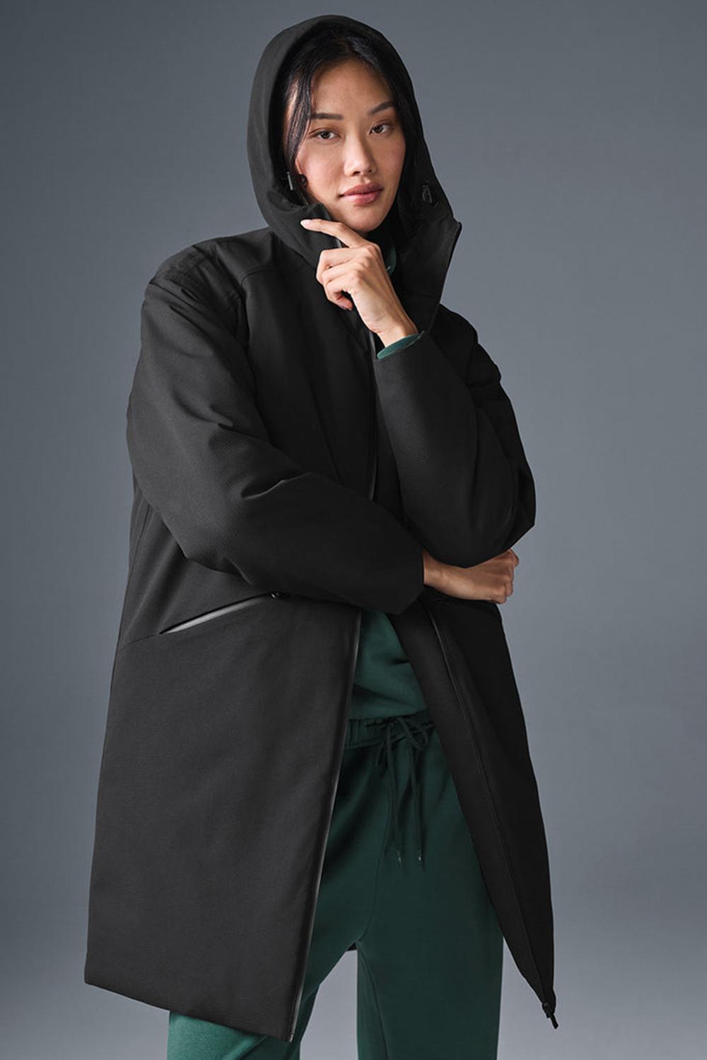 Alo Yoga Rain Or Shine Donna Giacca Puffer Nere | Italia  LOV-934157