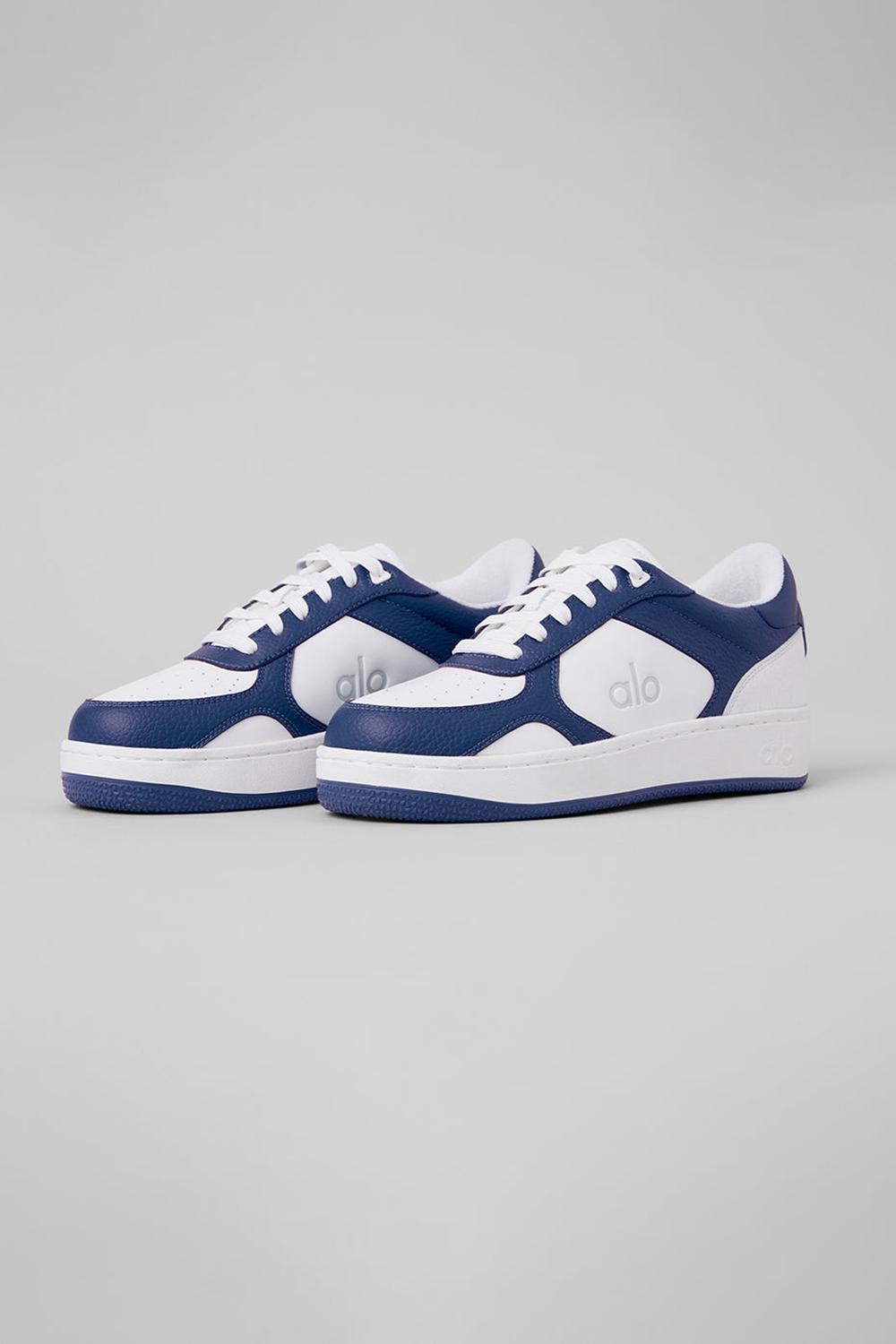 Alo Yoga Recovery Mode Uomo Sneaker Blu Marino Bianche | Italia  MYN-861934