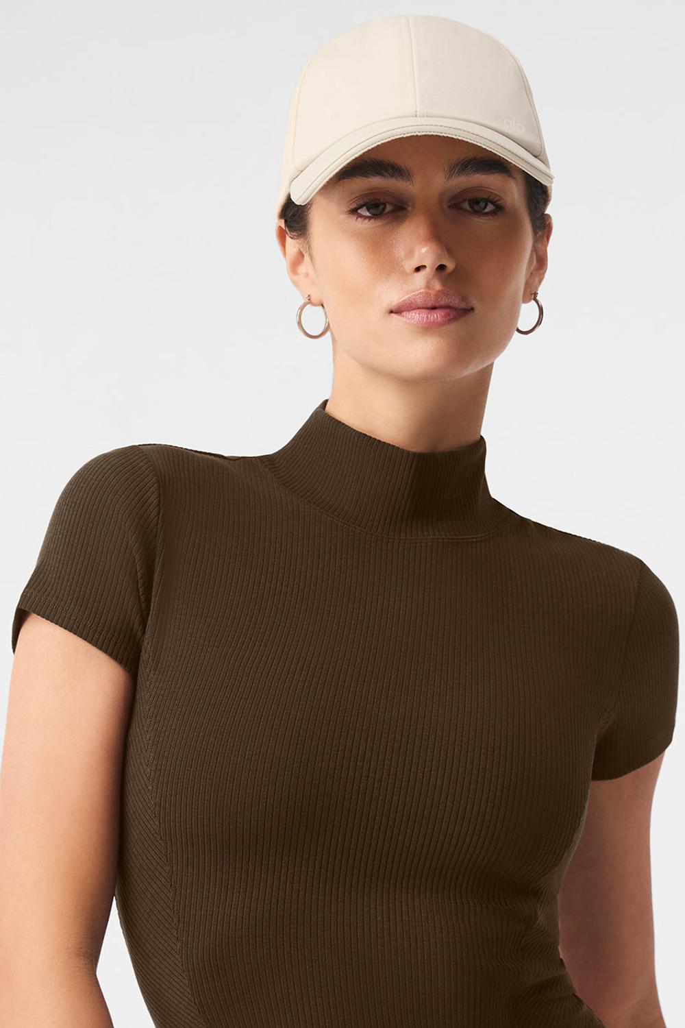 Alo Yoga Satin Off-Duty Donna Cappellino Creme | Italia  OGH-756381