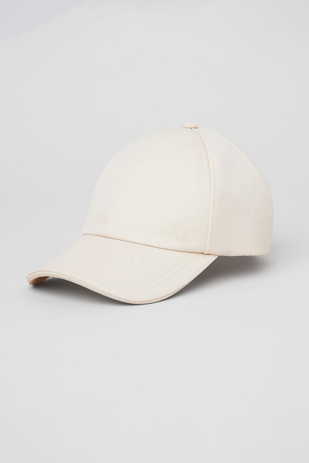 Alo Yoga Satin Off-Duty Uomo Cappellino Creme | Italia  GXI-628309