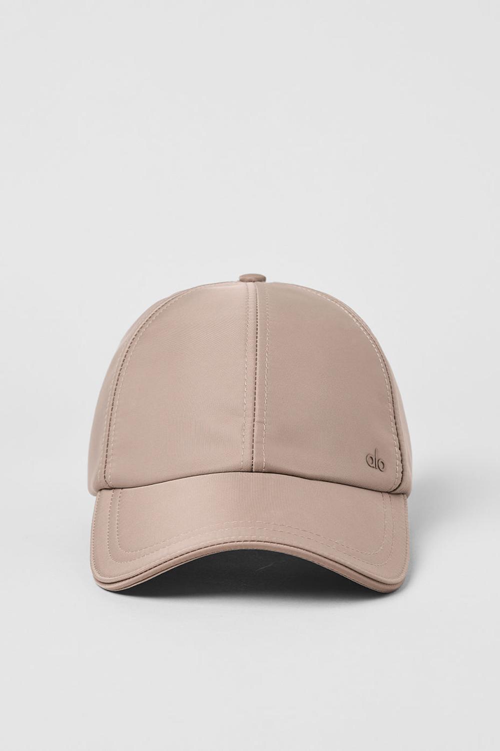 Alo Yoga Satin Off-Duty Uomo Cappellino Taupe Satin | Italia  EJD-813205
