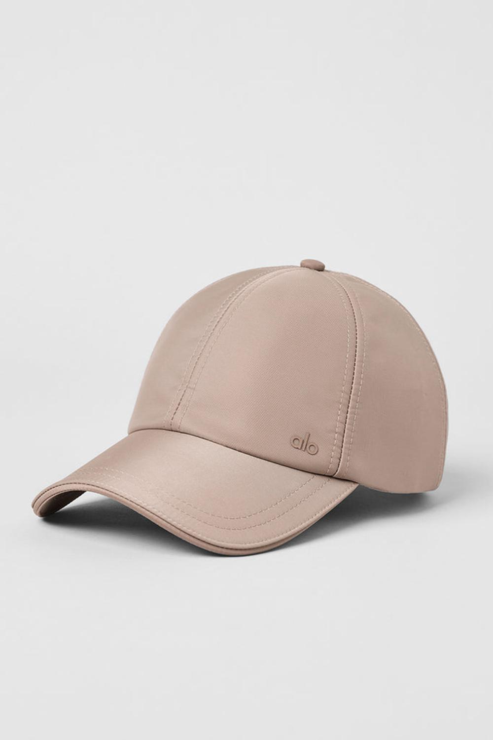 Alo Yoga Satin Off-Duty Uomo Cappellino Taupe Satin | Italia  EJD-813205