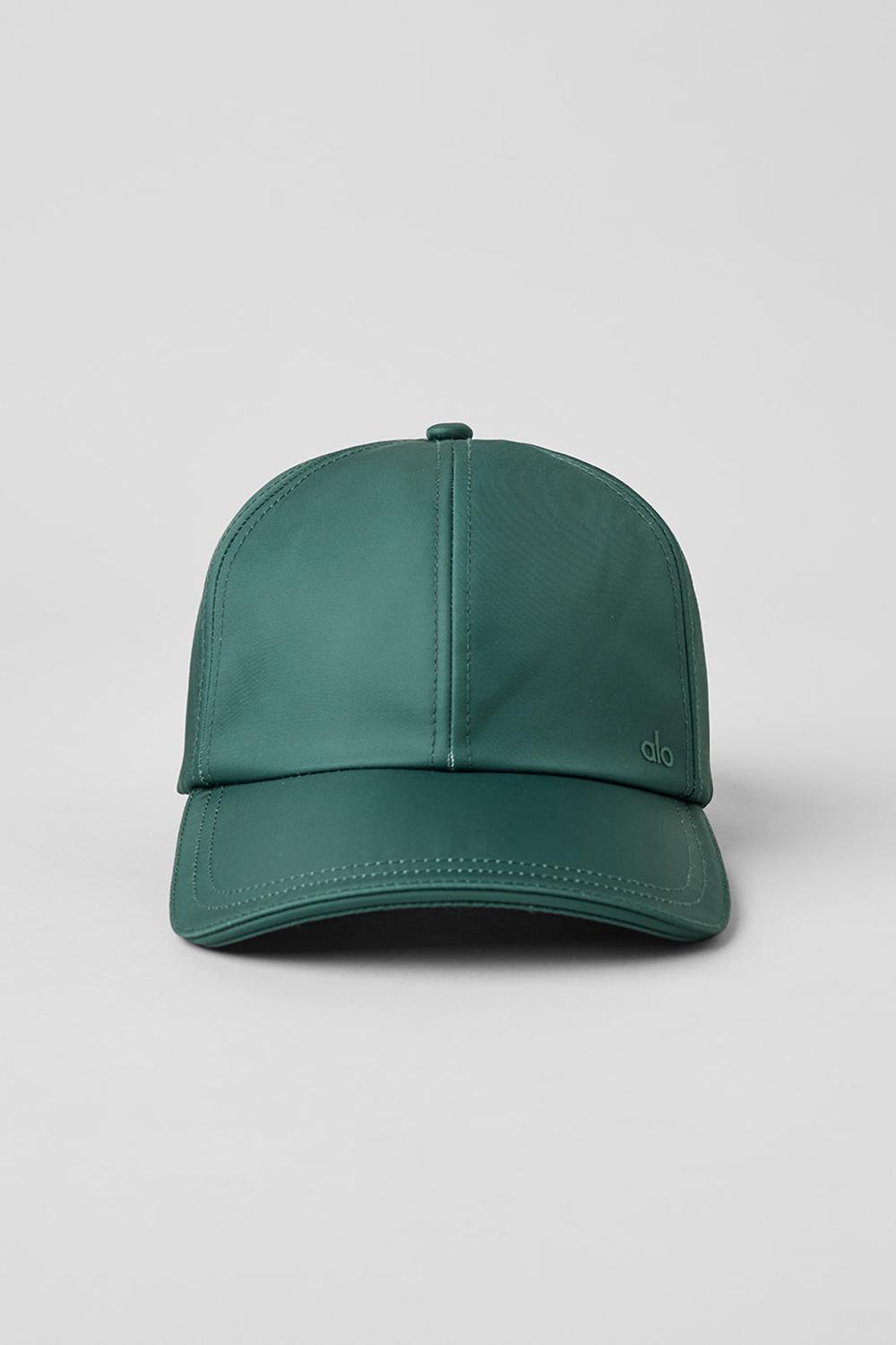 Alo Yoga Satin Off-Duty Uomo Cappellino Winter Ivy | Italia  HXQ-372851