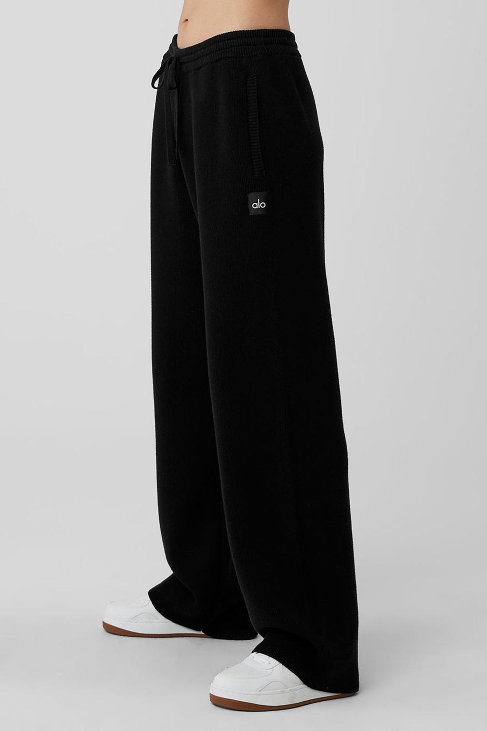 Alo Yoga Scholar Straight Leg Donna Sweatpant Nere | Italia  YDJ-702638