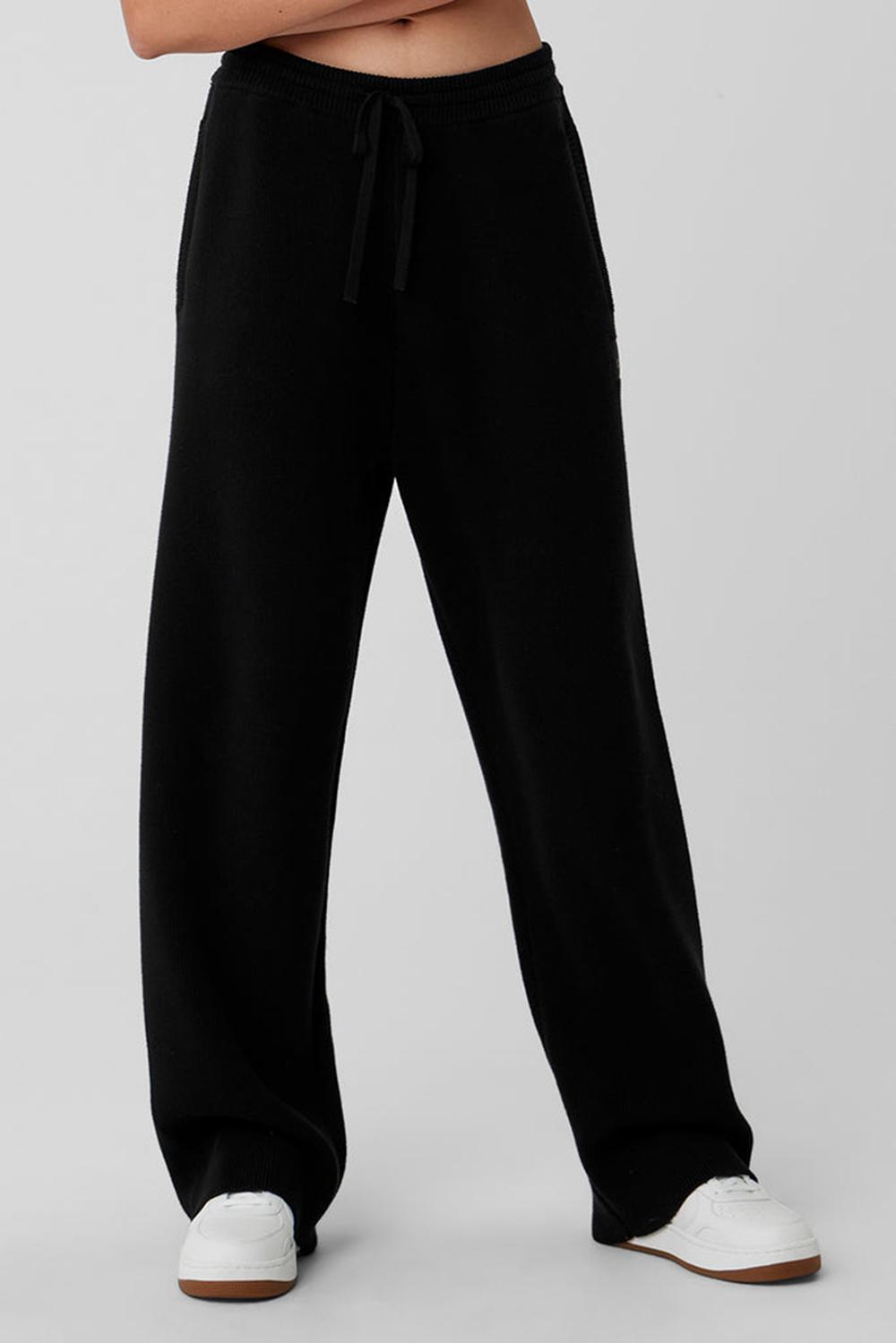 Alo Yoga Scholar Straight Leg Donna Sweatpant Nere | Italia  YDJ-702638