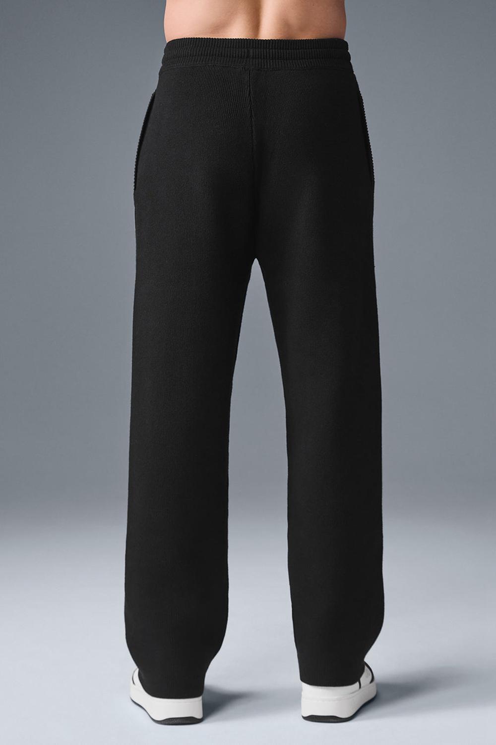 Alo Yoga Scholar Straight Leg Uomo Sweatpant Nere | Italia  IQW-789064